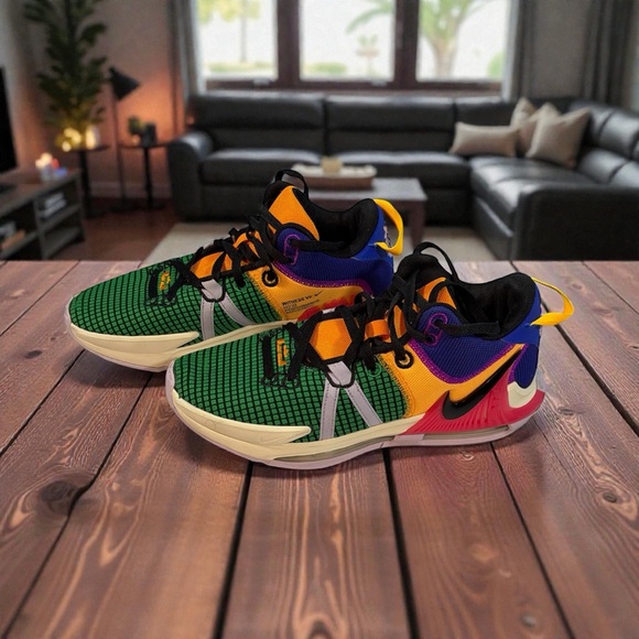 Nike Other - Nike Lebron Witness 7 Multi-color Men’s Basketball shoes DM1123-501  Size 9